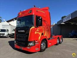 SCANIA - R-450 A6X2 - 2020/2021 - Vermelha - Sob Consulta