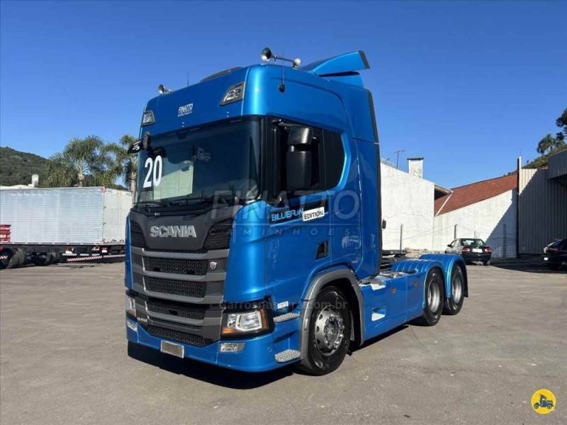 SCANIA - R-450 A6X2 - 2019/2020 - Azul - Sob Consulta