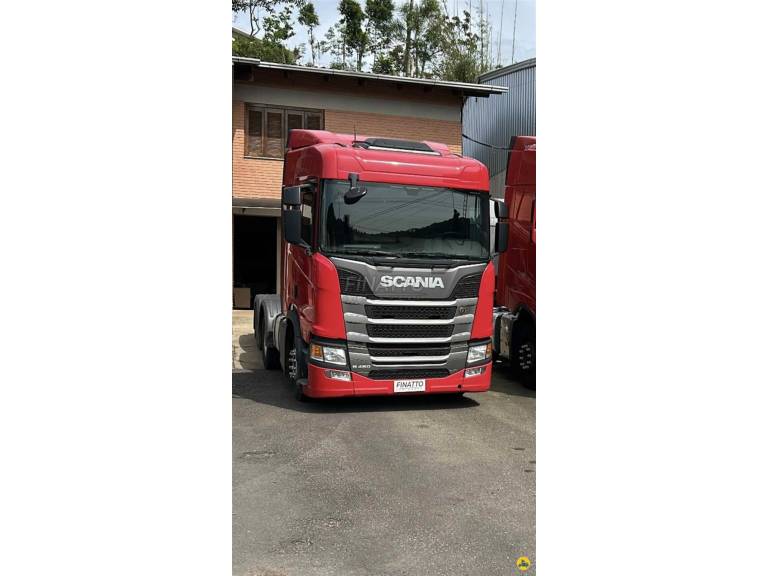 SCANIA - R-450 A6X2 - 2020/2021 - Vermelha - Sob Consulta